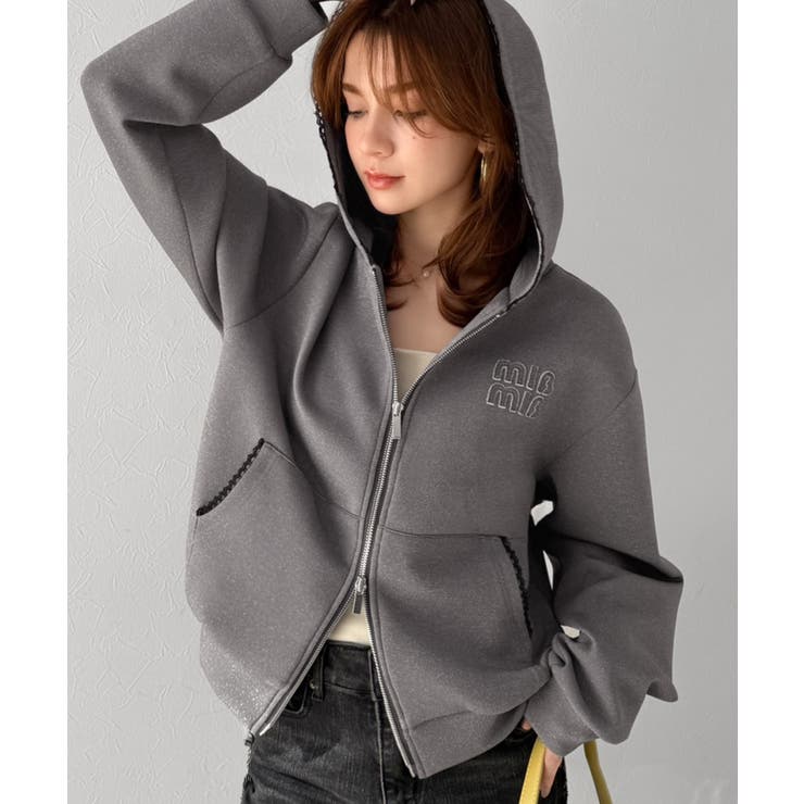 【mily bilet】きらっとラメが映える♪ワッペン付きダブルジップピコレース… | Classical Elf  | 詳細画像16 