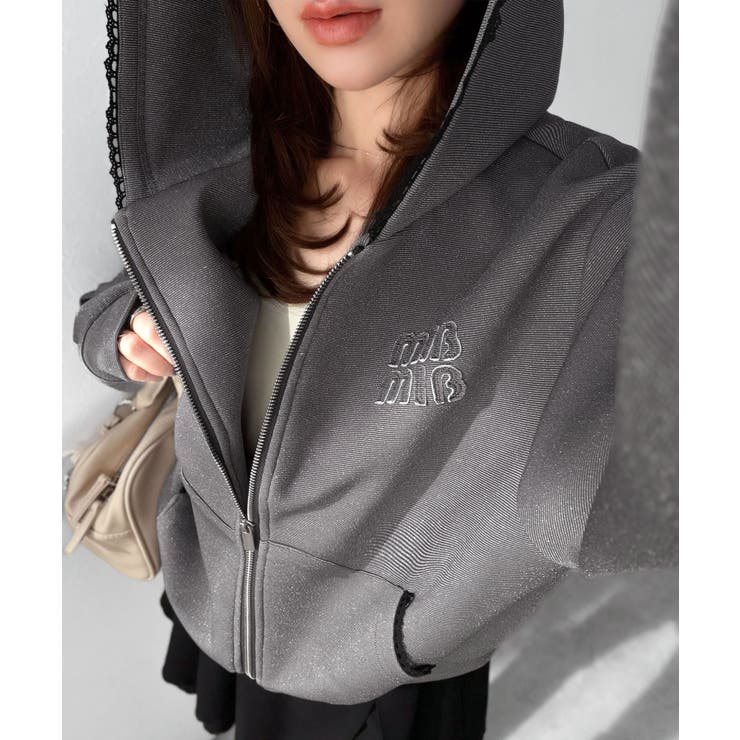 【mily bilet】きらっとラメが映える♪ワッペン付きダブルジップピコレース… | Classical Elf  | 詳細画像20 