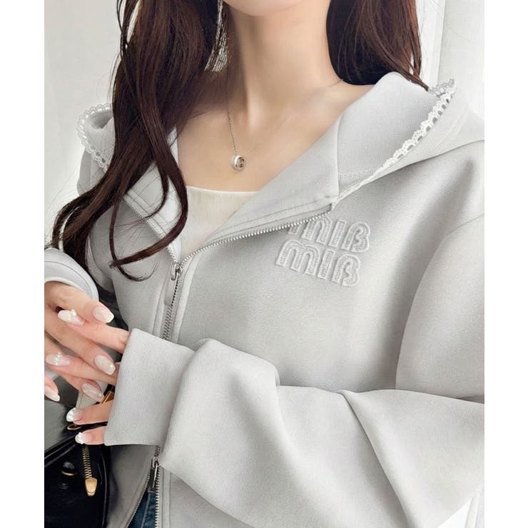 【mily bilet】きらっとラメが映える♪ワッペン付きダブルジップピコレース… | Classical Elf  | 詳細画像22 