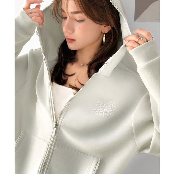 【mily bilet】きらっとラメが映える♪ワッペン付きダブルジップピコレース… | Classical Elf  | 詳細画像2 