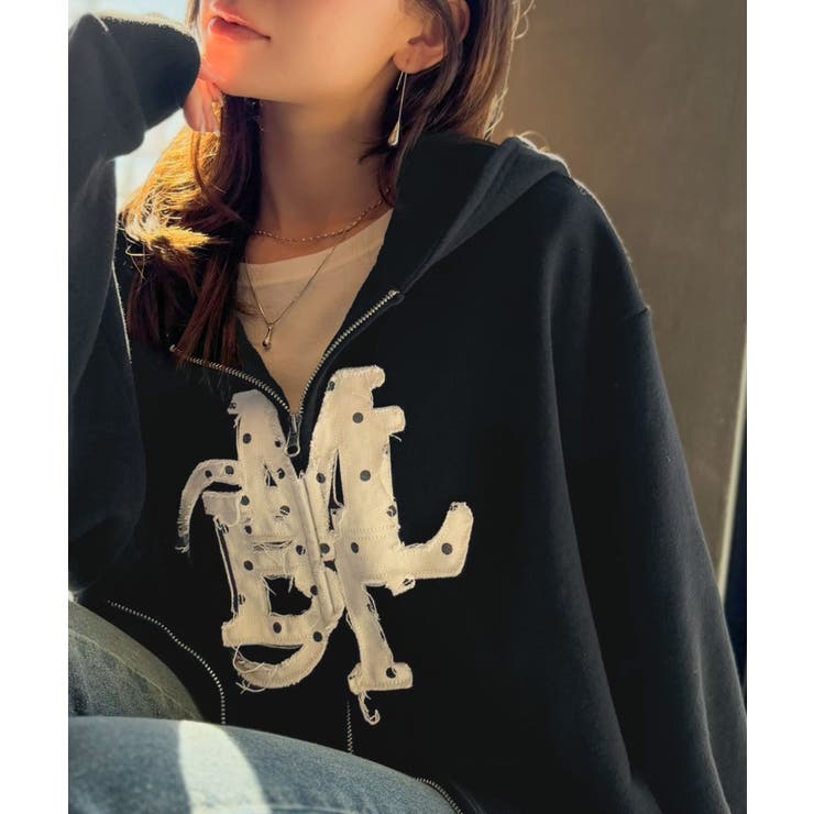 【mily bilet】ラフに羽織って、ストリートに。オーバーサイズ デニムワッ… | Classical Elf  | 詳細画像8 
