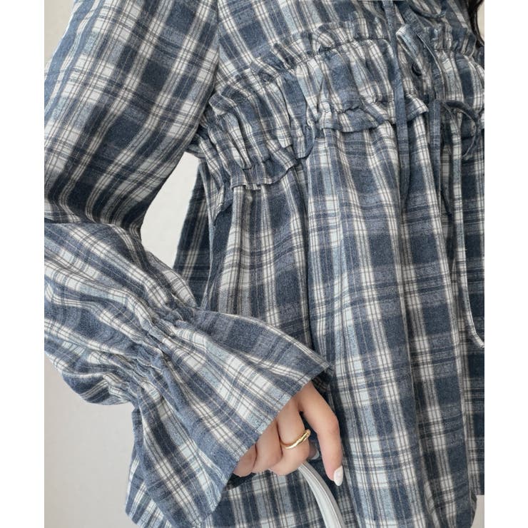 【mily bilet】甘く揺れて、チェックが映える♪リボン使いキャンディスリー… | Classical Elf  | 詳細画像42 