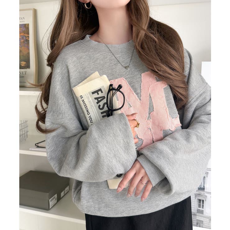 【mily bilet】ラフなシルエットに、遊び心をプラス。デニムフリンジワッペ… | Classical Elf  | 詳細画像12 