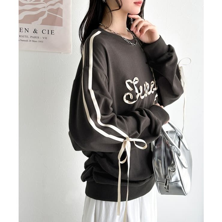 【mily bilet】気分上がるサテンリボンロゴが可愛い。サイドシャーリングサ… | Classical Elf  | 詳細画像7 