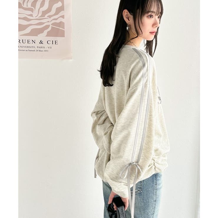 【mily bilet】気分上がるサテンリボンロゴが可愛い。サイドシャーリングサ… | Classical Elf  | 詳細画像12 