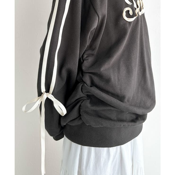 【mily bilet】気分上がるサテンリボンロゴが可愛い。サイドシャーリングサ… | Classical Elf  | 詳細画像16 