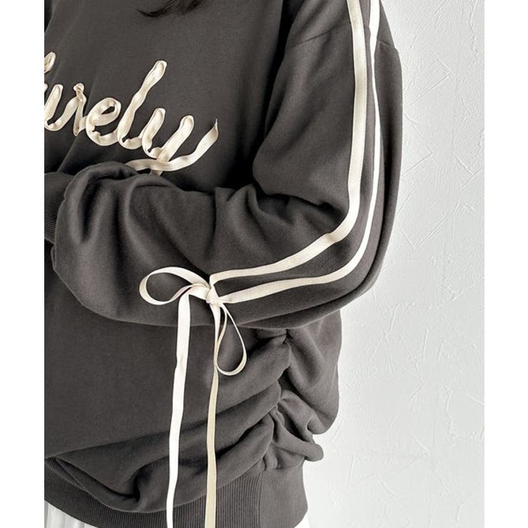 【mily bilet】気分上がるサテンリボンロゴが可愛い。サイドシャーリングサ… | Classical Elf  | 詳細画像17 