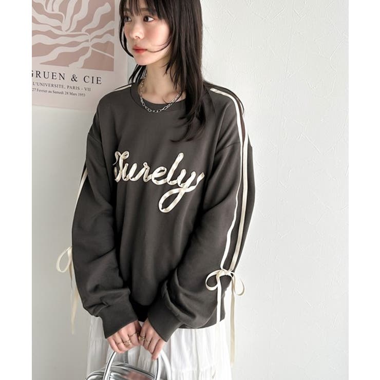 【mily bilet】気分上がるサテンリボンロゴが可愛い。サイドシャーリングサ… | Classical Elf  | 詳細画像5 