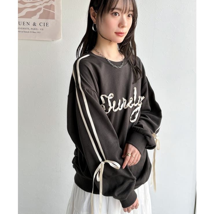 【mily bilet】気分上がるサテンリボンロゴが可愛い。サイドシャーリングサ… | Classical Elf  | 詳細画像6 