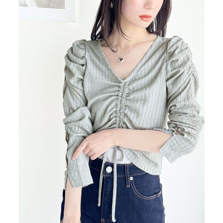 【mily bilet】カジュアルな大人ガーリーテイスト。シャーリング使い膨れジ… | Classical Elf  | 詳細画像11 