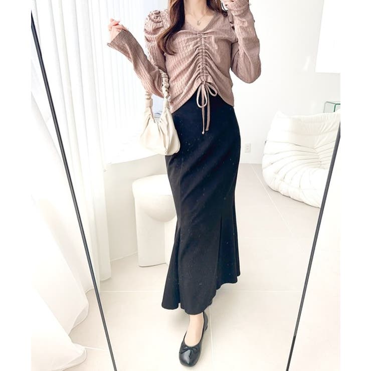 【mily bilet】カジュアルな大人ガーリーテイスト。シャーリング使い膨れジ… | Classical Elf  | 詳細画像21 