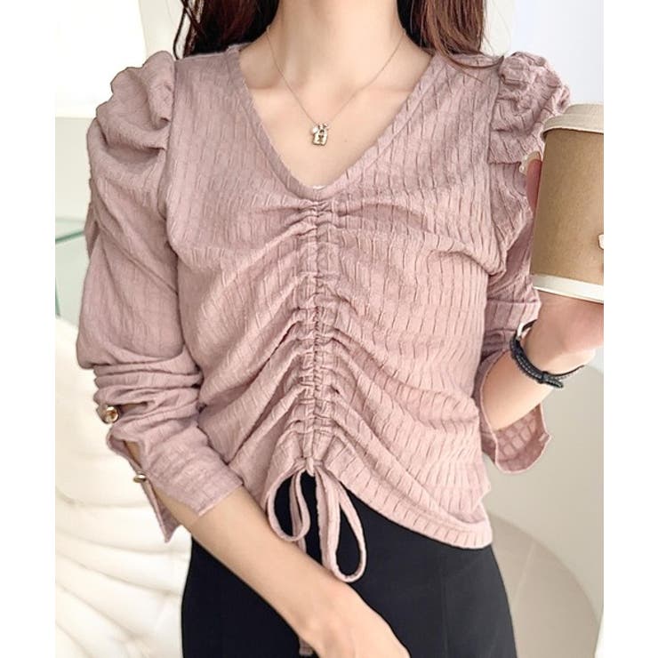 【mily bilet】カジュアルな大人ガーリーテイスト。シャーリング使い膨れジ… | Classical Elf  | 詳細画像22 