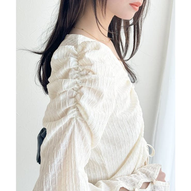 【mily bilet】カジュアルな大人ガーリーテイスト。シャーリング使い膨れジ… | Classical Elf  | 詳細画像26 