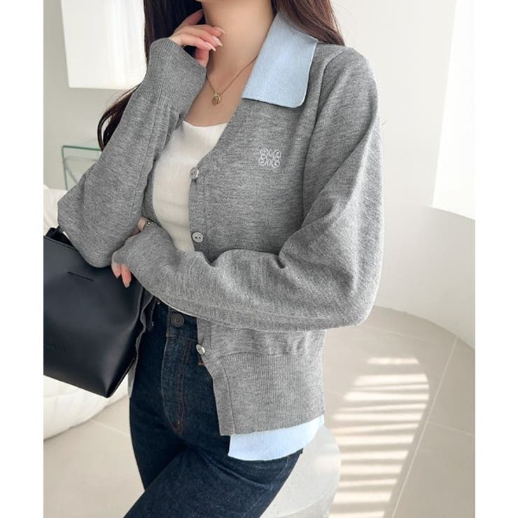 【mily bilet】着るだけ完成、コーデ迷子にさよなら♪胸刺繍ダブルカラーレ… | Classical Elf  | 詳細画像22 