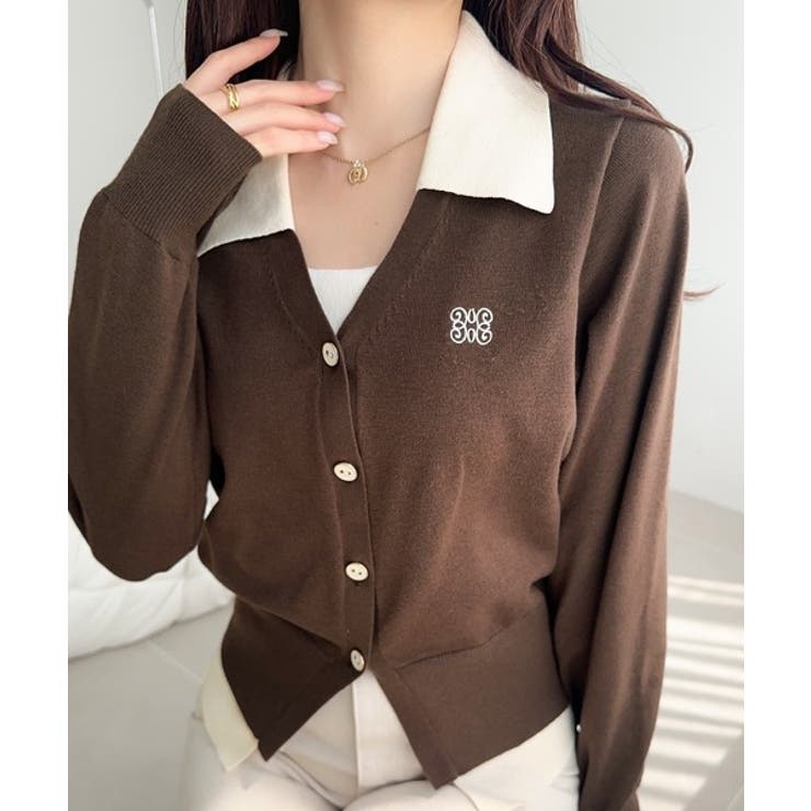 【mily bilet】着るだけ完成、コーデ迷子にさよなら♪胸刺繍ダブルカラーレ… | Classical Elf  | 詳細画像25 