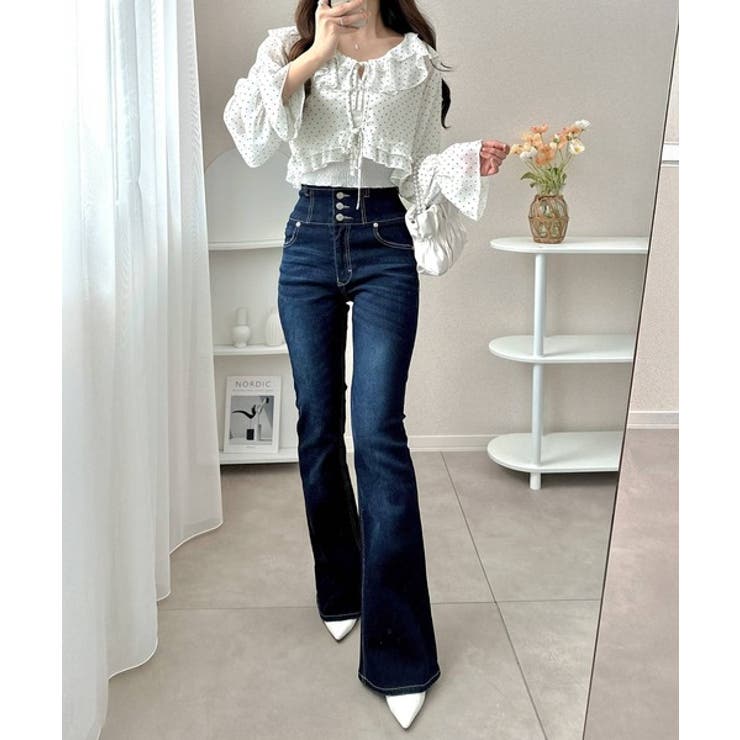 【mily bilet】透け感シフォンが軽やかに映える◎ドットシャイニーシアーリ… | Classical Elf  | 詳細画像13 