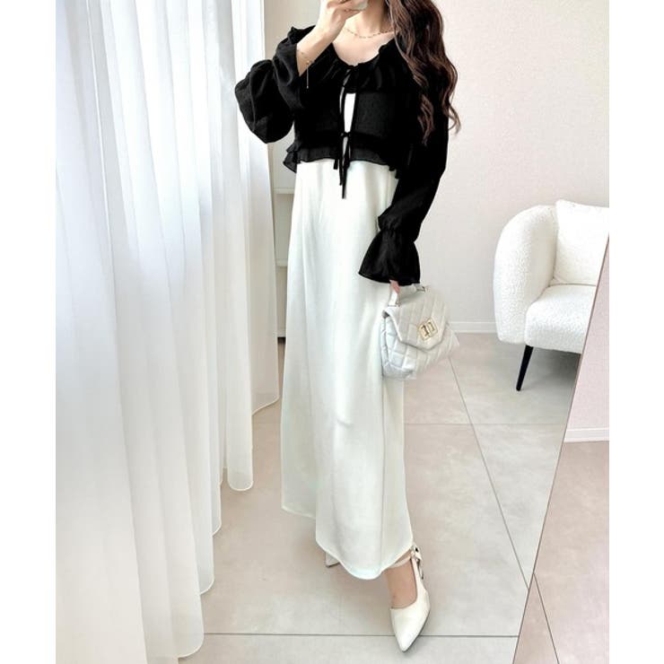 【mily bilet】透け感シフォンが軽やかに映える◎ドットシャイニーシアーリ… | Classical Elf  | 詳細画像5 