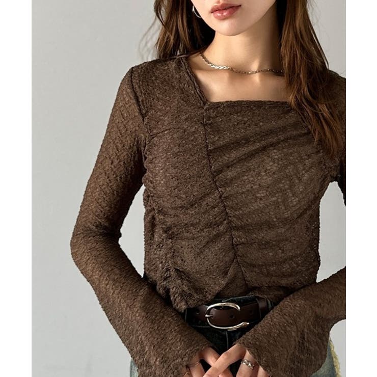 【mily bilet】トレンドの愛されアイテム。アシメシアーレースギャザープル… | Classical Elf  | 詳細画像16 