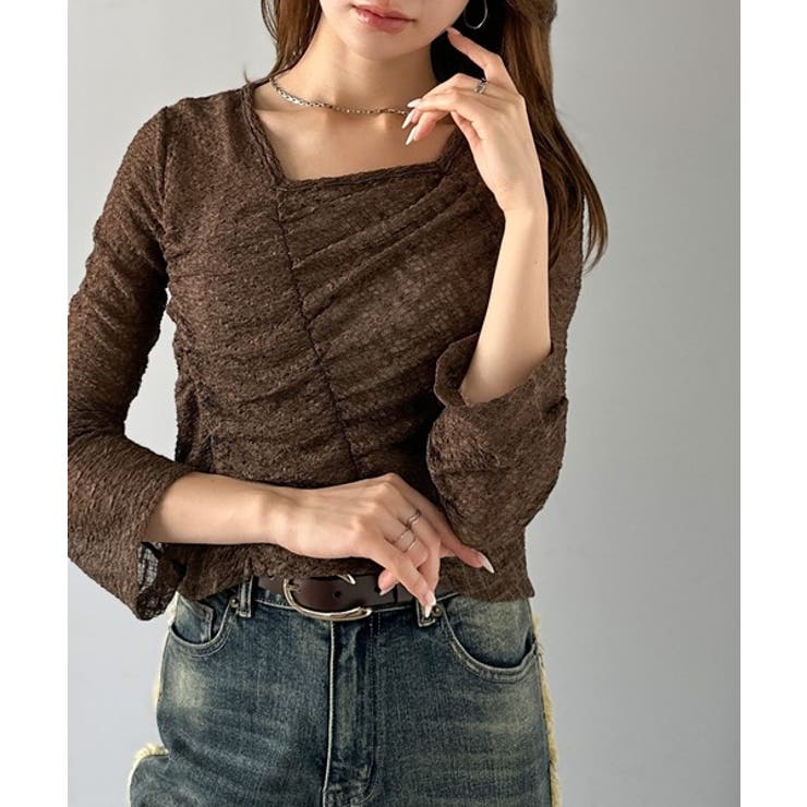 【mily bilet】トレンドの愛されアイテム。アシメシアーレースギャザープル… | Classical Elf  | 詳細画像20 