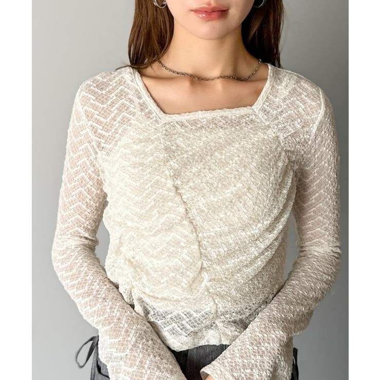 【mily bilet】トレンドの愛されアイテム。アシメシアーレースギャザープル… | Classical Elf  | 詳細画像21 