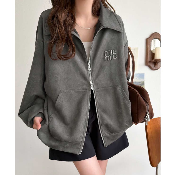 【mily bilet】柔らかタッチで上品見え◎立体刺繍デザインスエードポンチ素… | Classical Elf  | 詳細画像1 