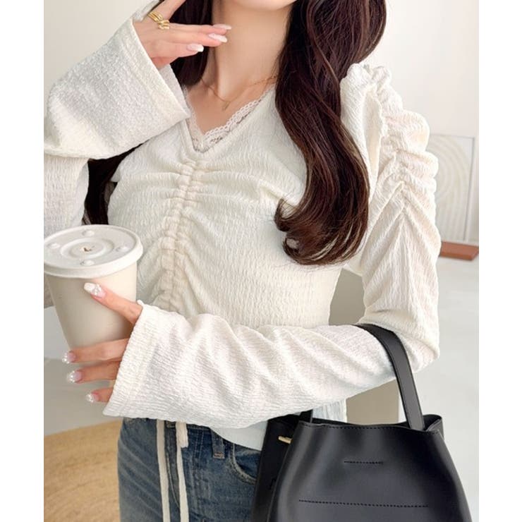 【mily bilet】カジュアルな大人ガーリーテイスト。レースドッキングパフス… | Classical Elf  | 詳細画像7 