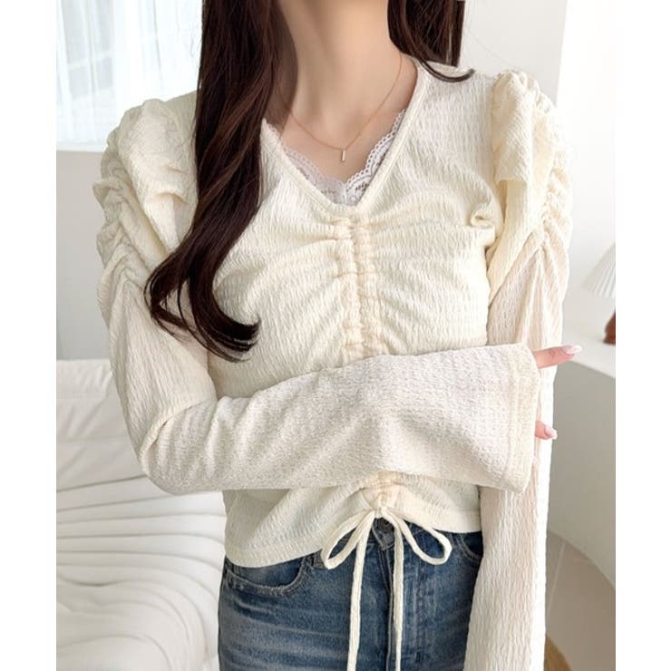 【mily bilet】カジュアルな大人ガーリーテイスト。レースドッキングパフス… | Classical Elf  | 詳細画像1 