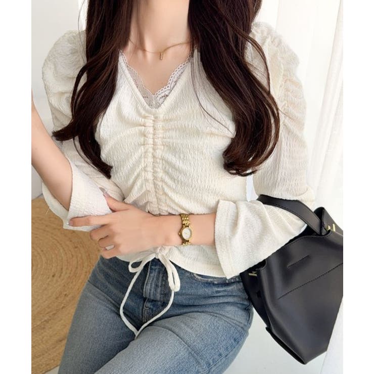 【mily bilet】カジュアルな大人ガーリーテイスト。レースドッキングパフス… | Classical Elf  | 詳細画像4 