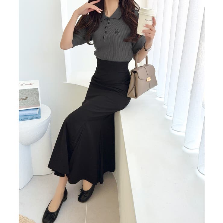 【mily bilet】配色×くすみカラーで魅せる、ずるい清楚さ。配色ラインポロ… | Classical Elf  | 詳細画像14 