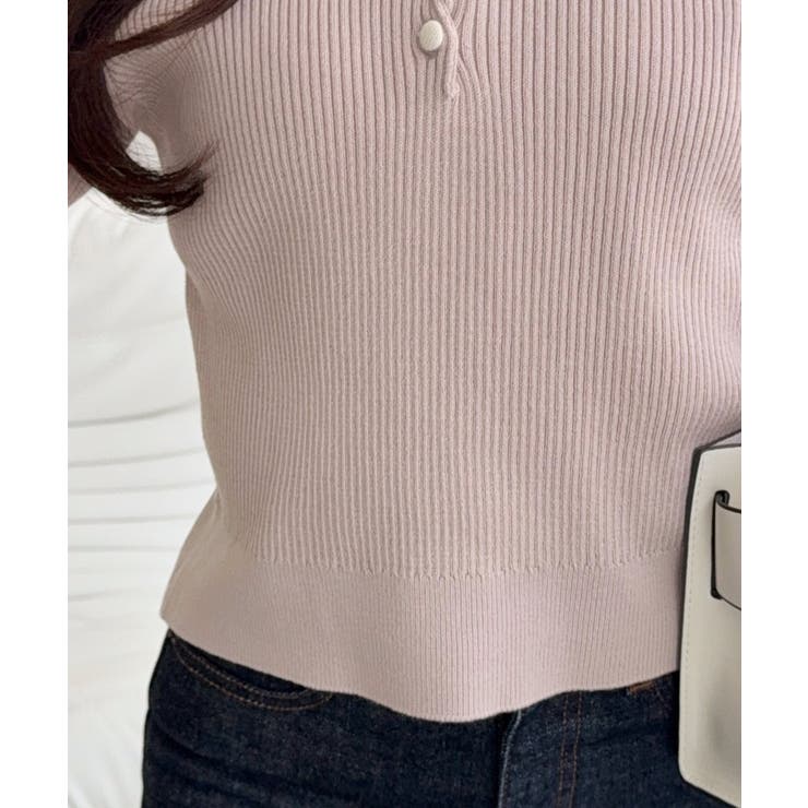 【mily bilet】配色×くすみカラーで魅せる、ずるい清楚さ。配色ラインポロ… | Classical Elf  | 詳細画像23 