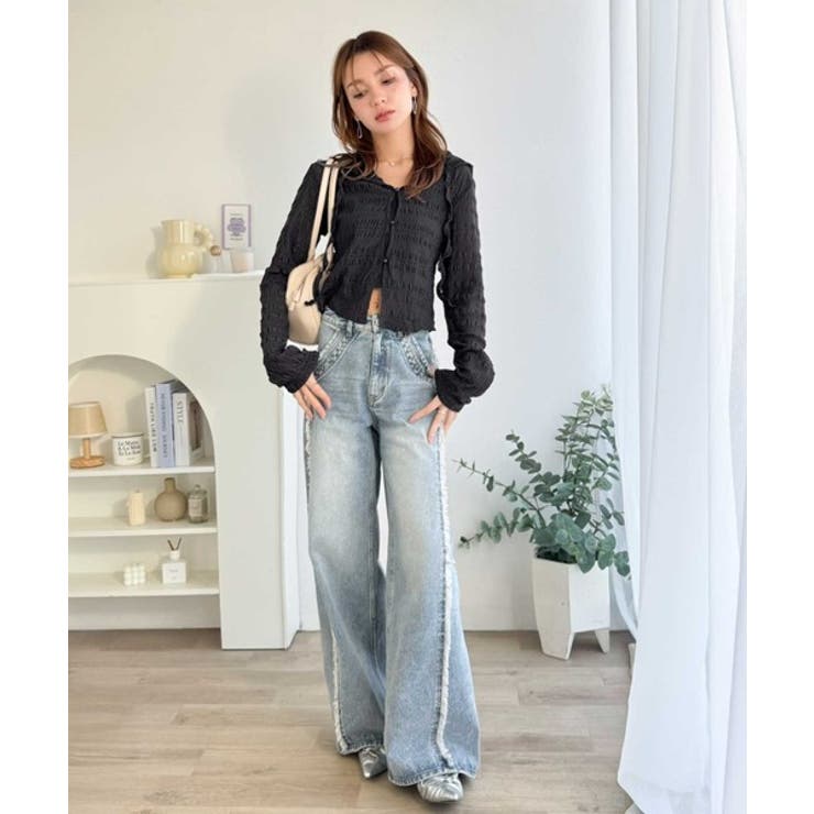 【mily bilet】カジュアルと清楚のドッキング。大人可愛い軽やかな一枚♪フ… | Classical Elf  | 詳細画像15 