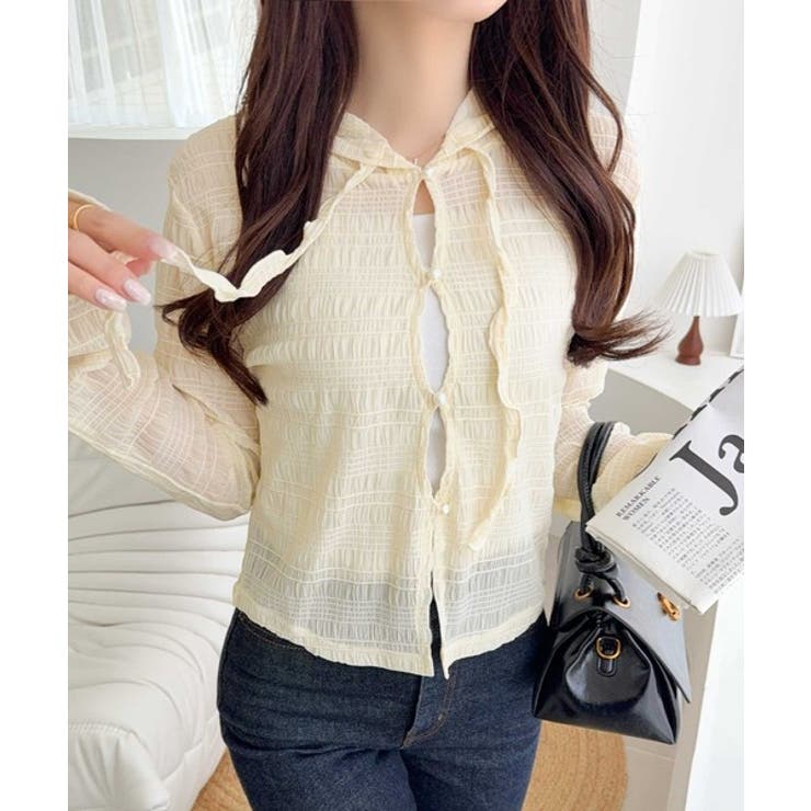 【mily bilet】カジュアルと清楚のドッキング。大人可愛い軽やかな一枚♪フ… | Classical Elf  | 詳細画像2 