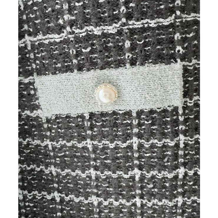 【mily bilet】甘さに恋して、気品きらり♪ツイードニットパールボタンカー… | Classical Elf  | 詳細画像42 