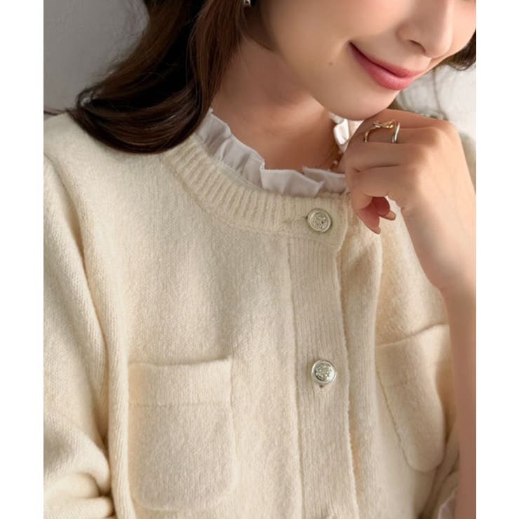 【mily bilet】秋コーデに、ひとさじの甘さを。取り外し可能フリル襟 2W… | Classical Elf  | 詳細画像45 