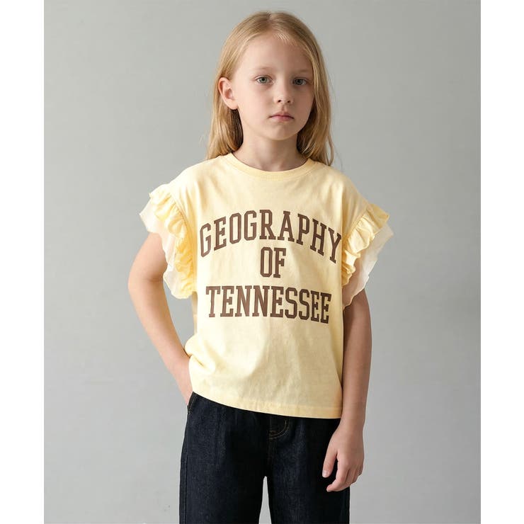 【mily bilet】【キッズ】 親子リンクコーデ可能◎ダブルフリル袖カレッジ… | Classical Elf kids | 詳細画像16 