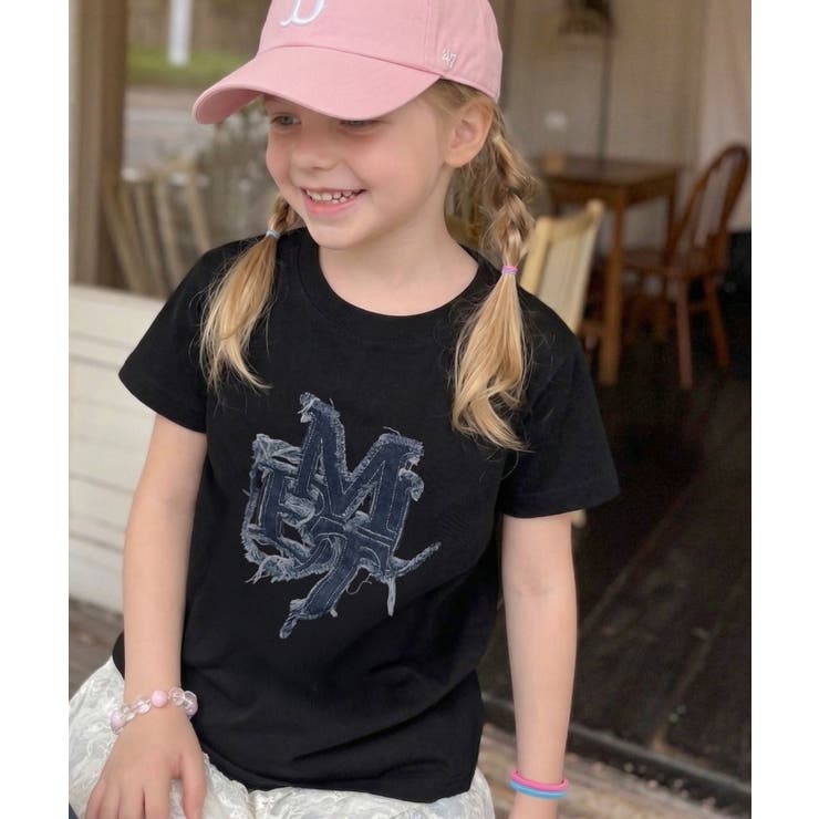 【キッズ】親子リンクコーデ可能♪毎日着せたい 綿100％デニムワッペンフリンジ使… | Classical Elf kids | 詳細画像15 