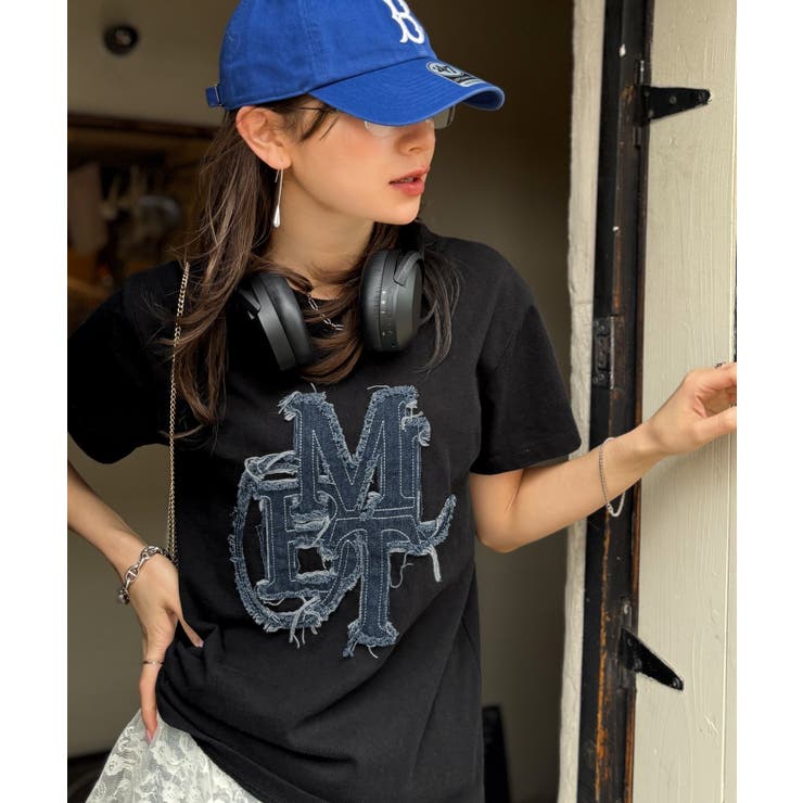 【キッズ】親子リンクコーデ可能♪毎日着せたい 綿100％デニムワッペンフリンジ使… | Classical Elf kids | 詳細画像21 