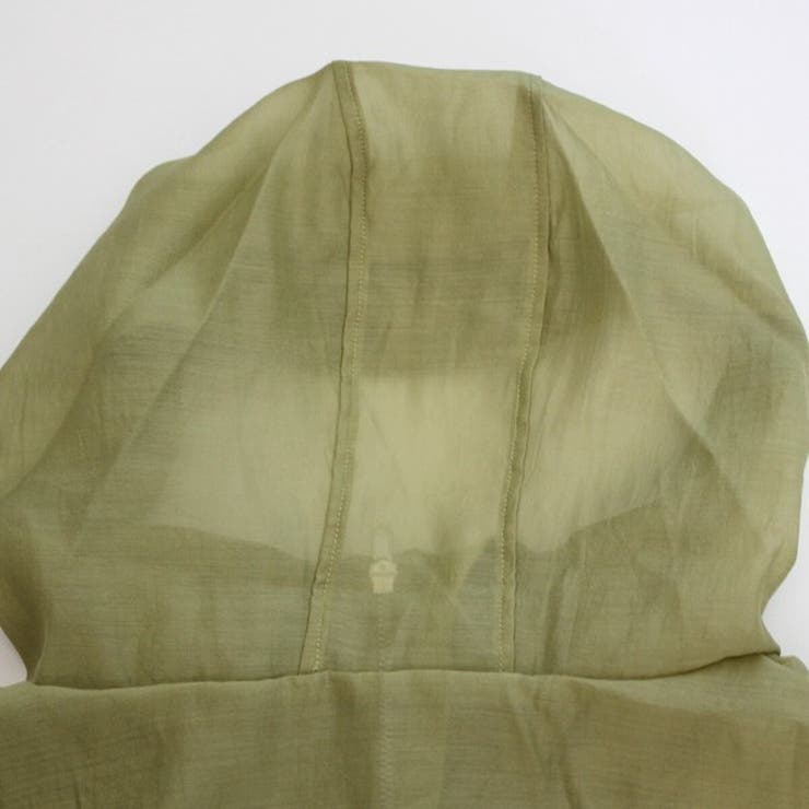 シアー フード付き ボリューム ジャケット マウンテンパーカー アウター 春夏 | SELECT LEVERY  | 詳細画像25 