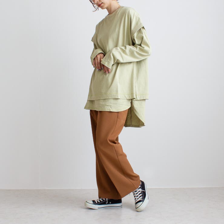 kolor カラー チュールドッキングワイドパンツ スラックス トラウザーズ kolor カラー チュールドッキングワイドパンツ スラックス トラウザー