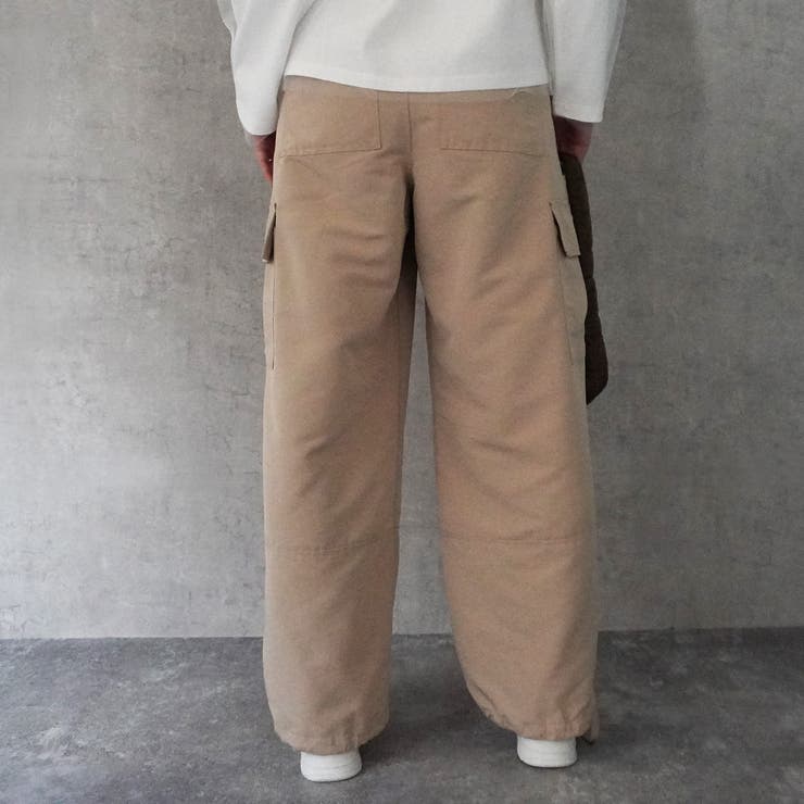 裾リボン カーゴパンツ パンツ ボトムス ワイドパンツ オールシーズン | SELECT LEVERY  | 詳細画像29 