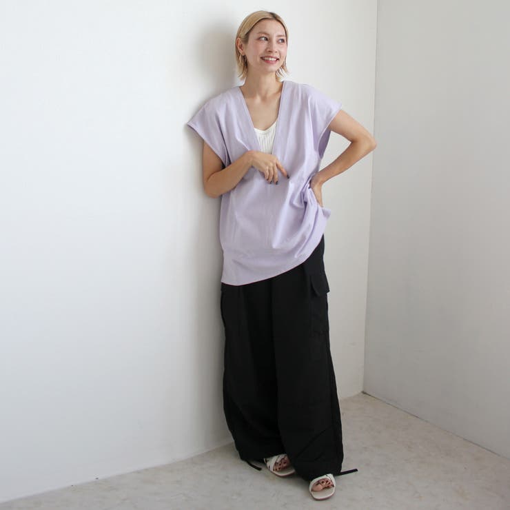 裾リボン カーゴパンツ パンツ ボトムス ワイドパンツ オールシーズン | SELECT LEVERY  | 詳細画像41 