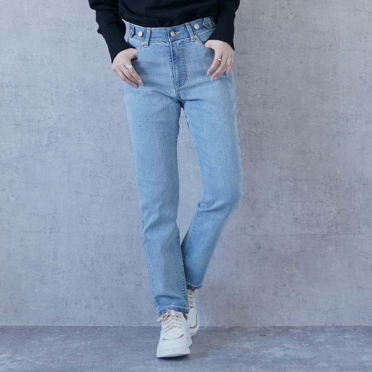 リサイクルデニムわがままフィットスキニーパンツ ボトムス オールシーズン | SELECT LEVERY  | 詳細画像7 