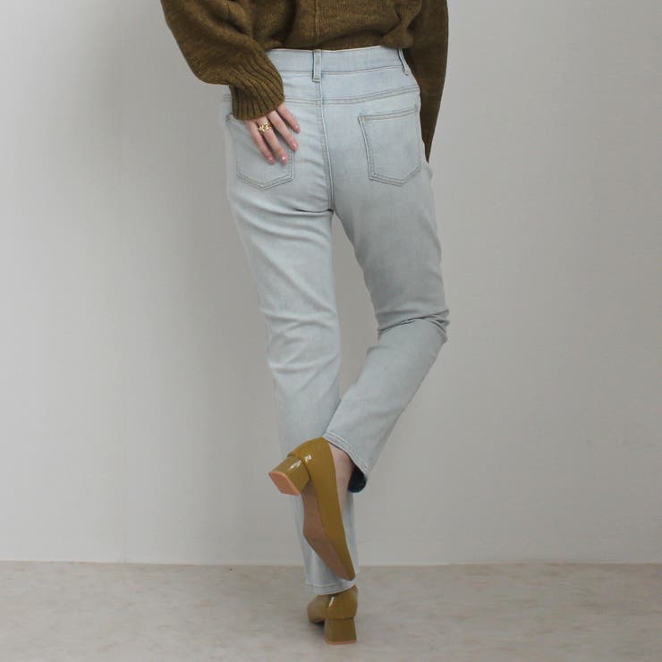 リサイクルデニムわがままフィットスキニーパンツ ボトムス オールシーズン | SELECT LEVERY  | 詳細画像3 