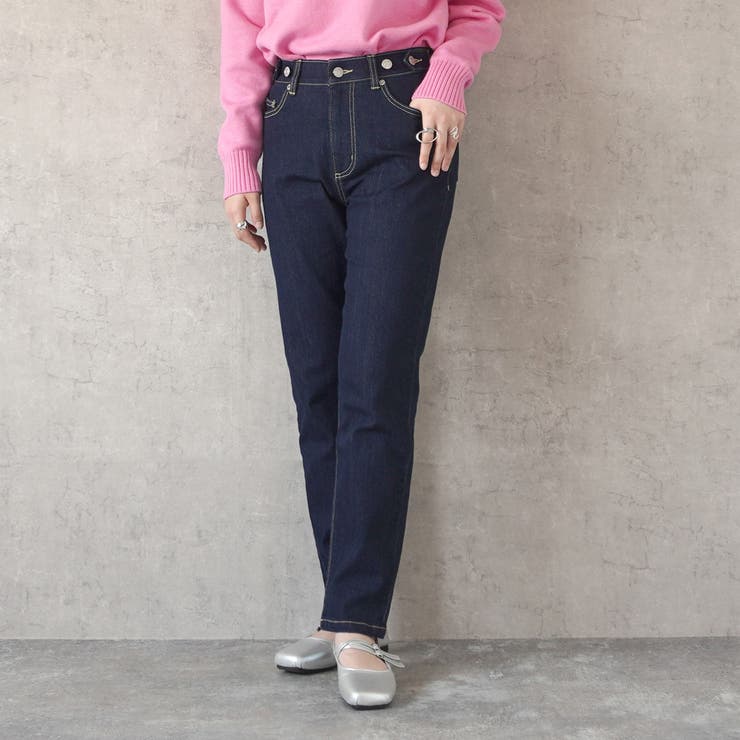 リサイクルデニムわがままフィットスキニーパンツ ボトムス オールシーズン | SELECT LEVERY  | 詳細画像10 