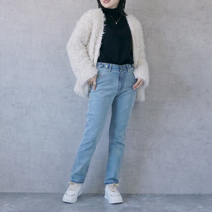 リサイクルデニムわがままフィットスキニーパンツ ボトムス オールシーズン | SELECT LEVERY  | 詳細画像9 