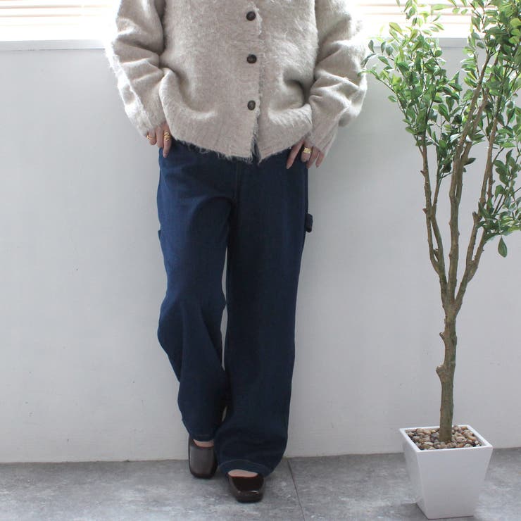 カラーステッチペインターデニムパンツ ボトムス オールシーズン 春夏 秋冬 | SELECT LEVERY  | 詳細画像7 