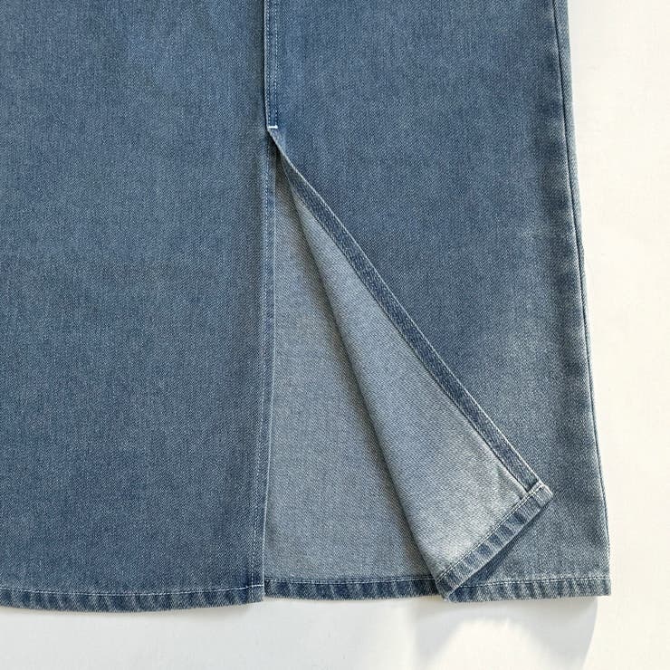 ホワイトステッチデニムスカート ボトムス オールシーズン 春夏 秋冬 | SELECT LEVERY  | 詳細画像27 