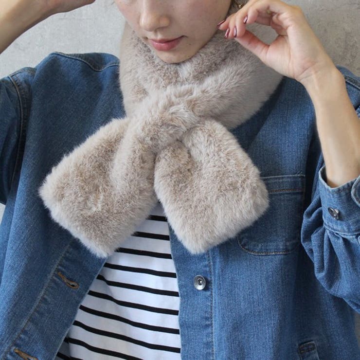 フェイクファーボリュームティペット マフラー ファー 秋冬[品番：STSW0001196]｜SELECT LEVERY  （セレクトリベリー）のレディースファッション通販｜SHOPLIST（ショップリスト）