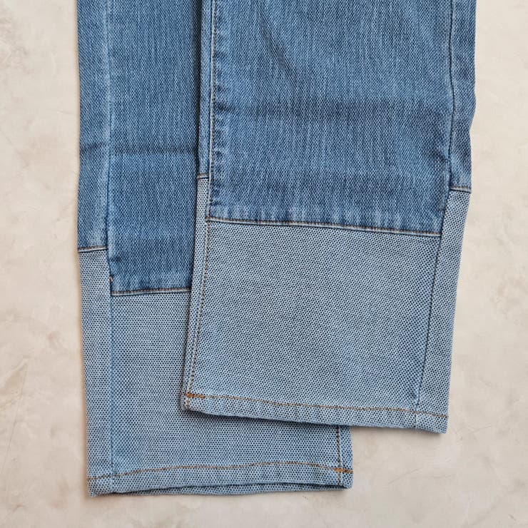 AIRジョグロールアップ風パンツ デニム ボトムス | SELECT LEVERY  | 詳細画像34 