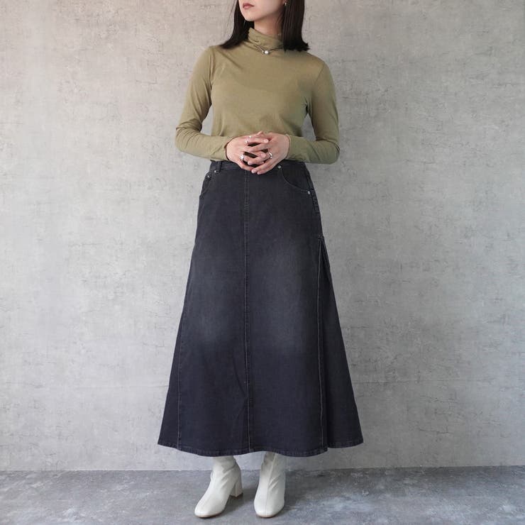 AIRジョグデニムマキシスカート ボトムス オールシーズン 春夏 秋冬 | SELECT LEVERY  | 詳細画像14 